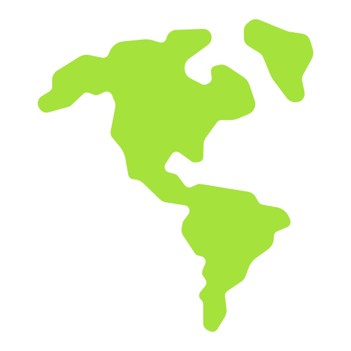 America bank of america geography continents icon