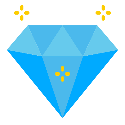 Diamond jewel precious stone stone icon