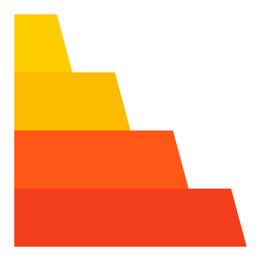 Levels geography miscellaneous nature icon Levels geography miscellaneous nature icon