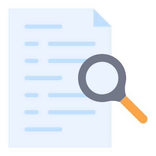 Research search library book icon Research search library book icon
