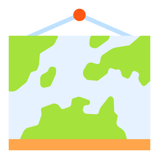World map globe maps and location world map icon World map globe maps and location world map icon