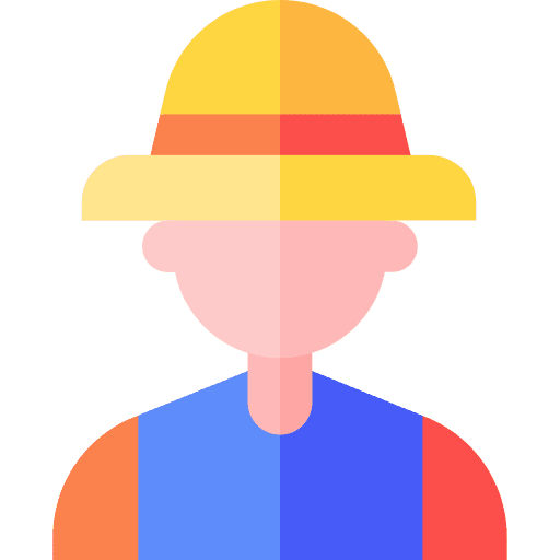 Villager man avatar boy icon