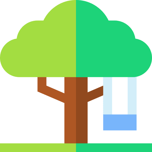 Swing swing tree park icon Swing swing tree park icon