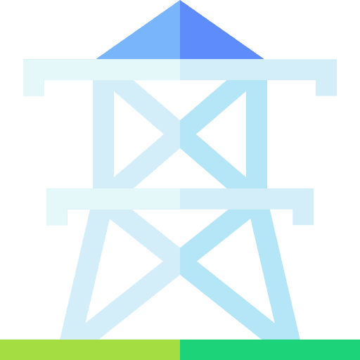 Electric tower electricity industry eco electric icon Electric tower electricity industry eco electric icon