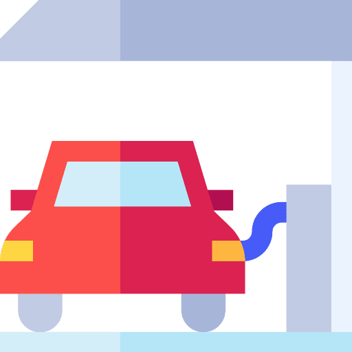 Fuel station renewable energy ecology and environment transportation icon Fuel station renewable energy ecology and environment transportation icon