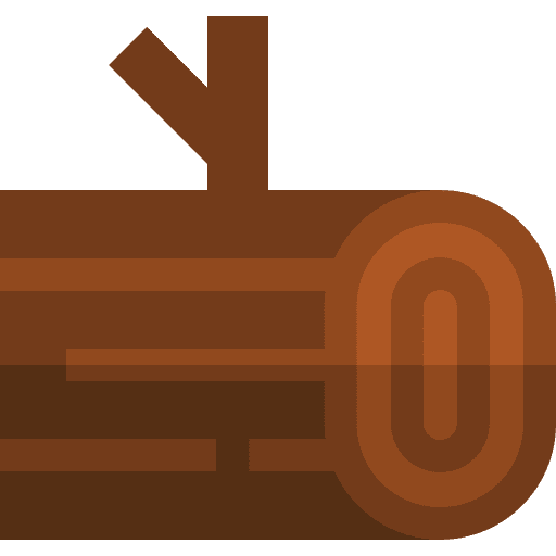 Trunk log birch tree icon Trunk log birch tree icon