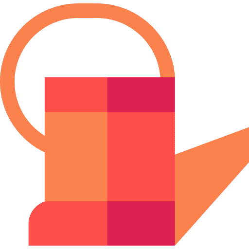 Watering can care farming and gardening flower icon Watering can care farming and gardening flower icon