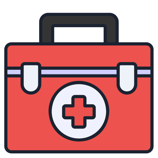 First aid healthcare and medical hospital first aid icon First aid healthcare and medical hospital first aid icon