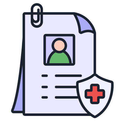 Insurance hospital care insurance icon Insurance hospital care insurance icon