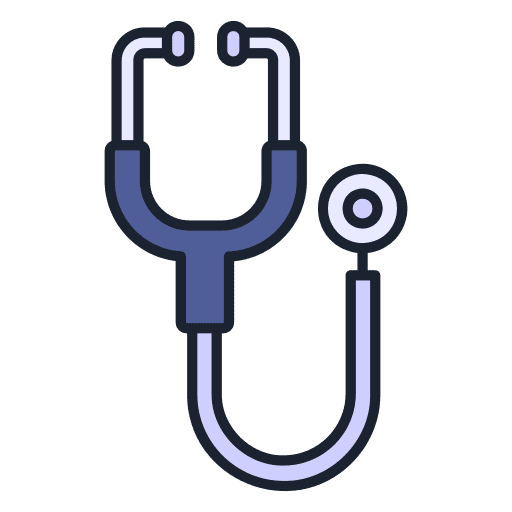 Stethoscope healthcare and medical health phonendoscope icon Stethoscope healthcare and medical health phonendoscope icon