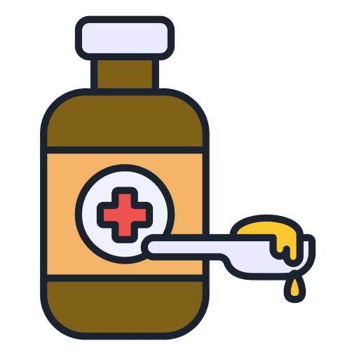 Syrup healthcare and medical spoon illness icon Syrup healthcare and medical spoon illness icon