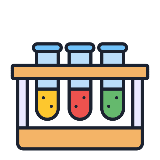 Chemical test tube laboratory chemical icon Chemical test tube laboratory chemical icon