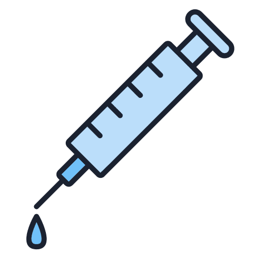 Syringe healthcare and medical dentist syringe icon Syringe healthcare and medical dentist syringe icon