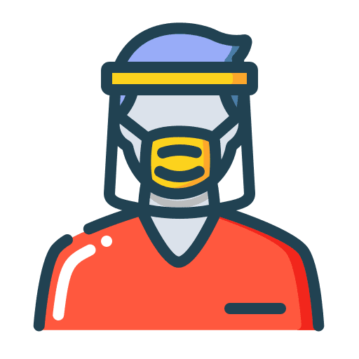Face shield coronavirus mask face shield icon Face shield coronavirus mask face shield icon