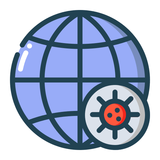 Pandemic coronavirus covid 19 disease icon Pandemic coronavirus covid 19 disease icon
