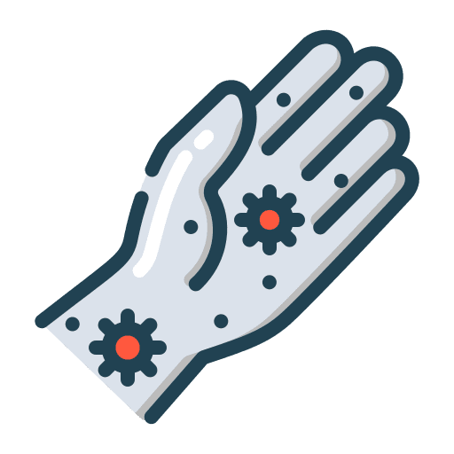 Virus transmission covid 19 hand contamination icon Virus transmission covid 19 hand contamination icon