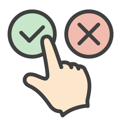 Accept agree commerce and shopping accept icon