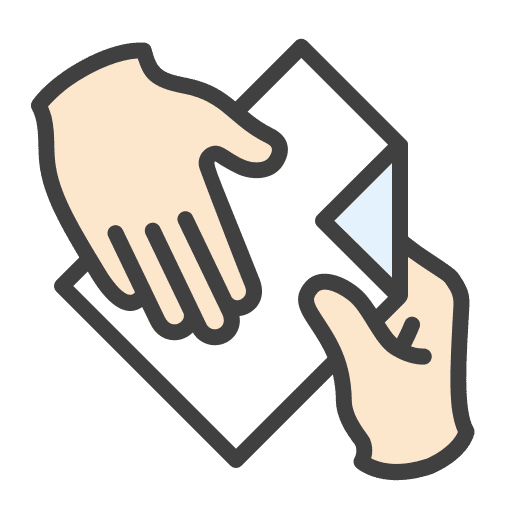Document paper files and folders document file icon