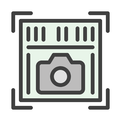 Scanning code scanning scan icon