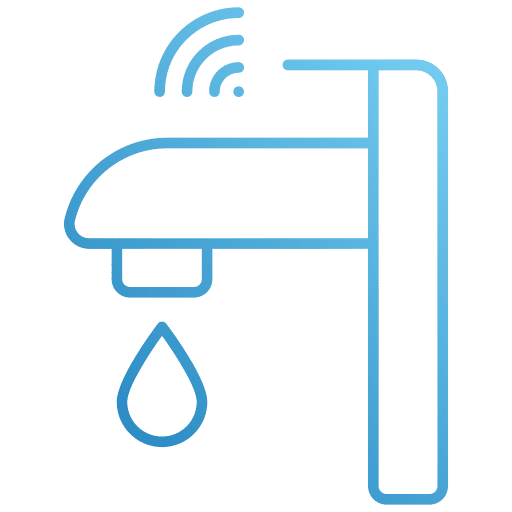 Water tap electronics wifi signal water tap icon Water tap electronics wifi signal water tap icon