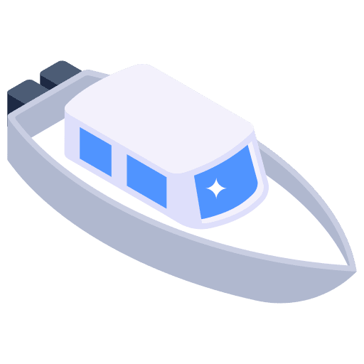 Ship transportation boat vessel icon