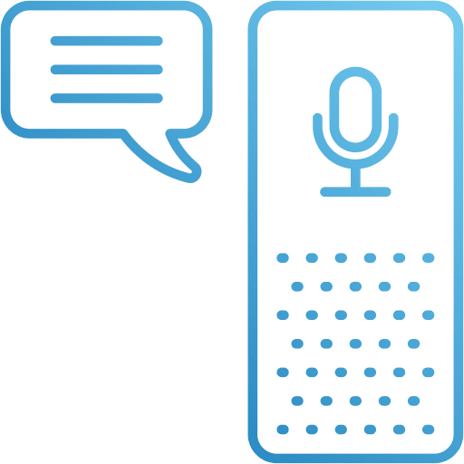 Voice assistant voice assistant technology speech bubble icon Voice assistant voice assistant technology speech bubble icon