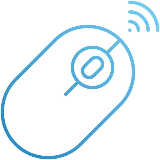 Wireless mouse internet of things wireless mouse device icon Wireless mouse internet of things wireless mouse device icon