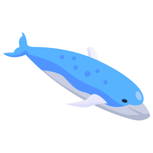Dolphin aquarium sea animals icon