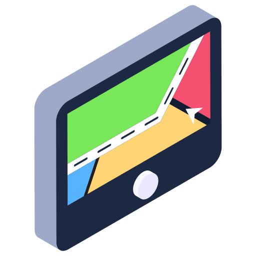 Gps phone gps phone communications navigation icon