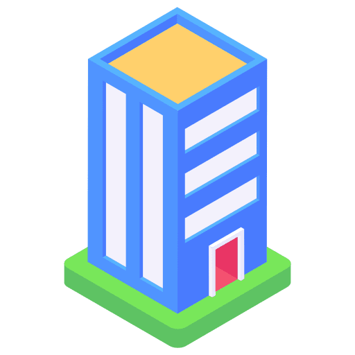 Hotel buildings hotel trip icon