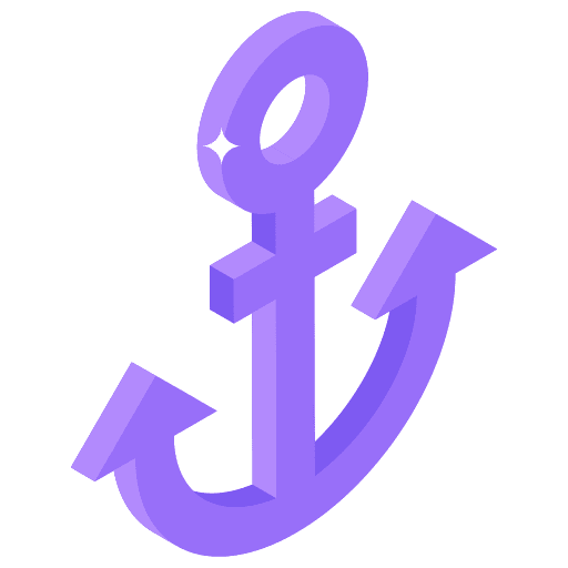 Anchor tool anchor transportation icon