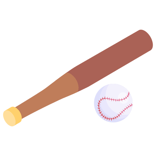 Baseball ball sports and competition team sport icon