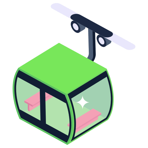Chairlift ski lift transportation chairlift icon