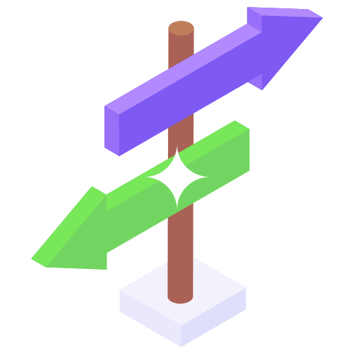 Guidepost road sign street sign signpost icon