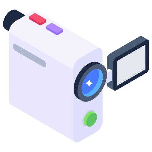 Camera picture interface technology icon