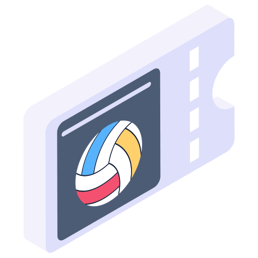 Ticket match games ticket icon