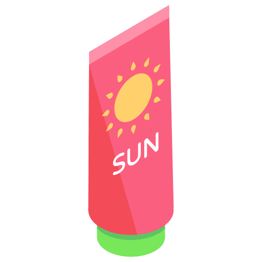 Sun cream sun cream cosmetic beauty icon