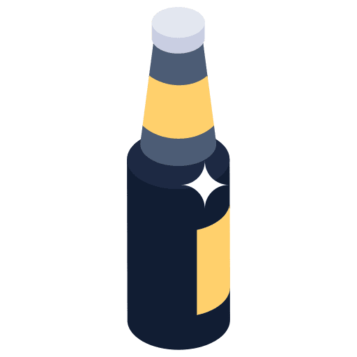 Whiskey whiskey bottle drink icon