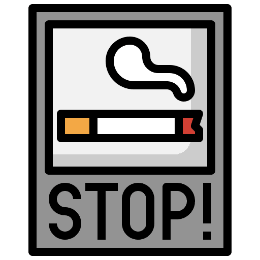 Brochure healthy lifestyle forbidden signaling icon Brochure healthy lifestyle forbidden signaling icon