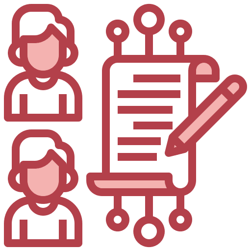 Agreement contract business partnership license icon