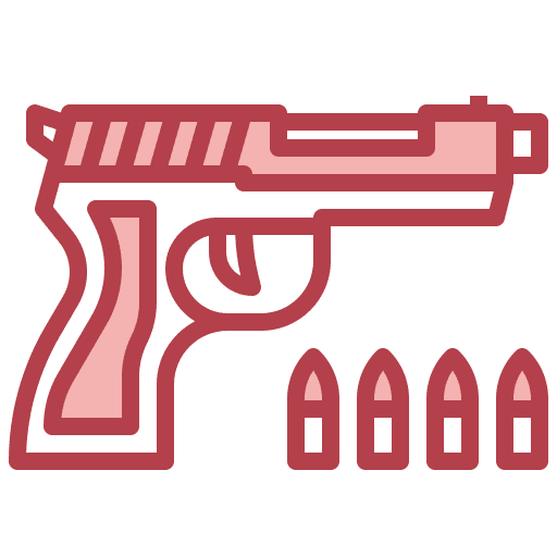 Pistol gun handgun pistol icon Pistol gun handgun pistol icon