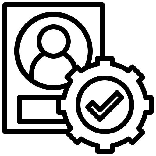 Account role account edit tools icon