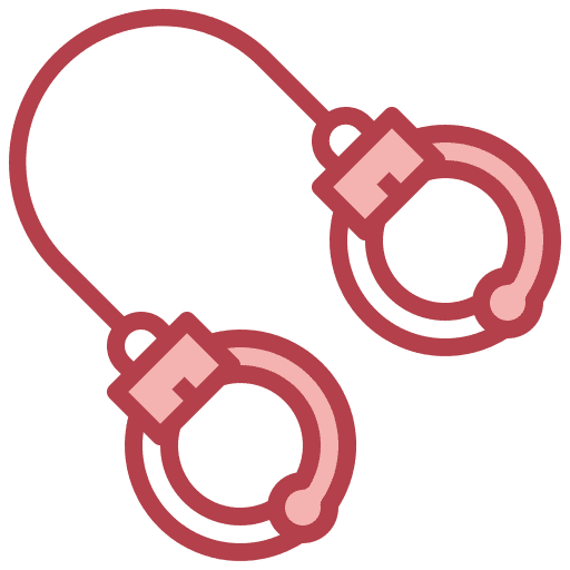 Handcuffs security prision miscellaneous icon Handcuffs security prision miscellaneous icon