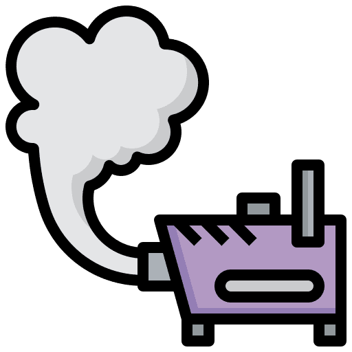 Smoke machine festival event smoke machine icon
