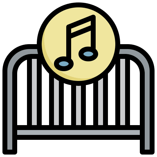 Fence music and multimedia limits concert icon Fence music and multimedia limits concert icon