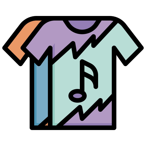 T shirt song t shirt musical note icon T shirt song t shirt musical note icon
