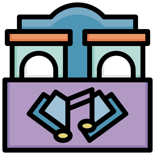 Ticket office counter ticket office entertainment icon Ticket office counter ticket office entertainment icon