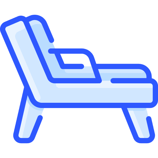 Beach chair beach chair lounge chair summer icon