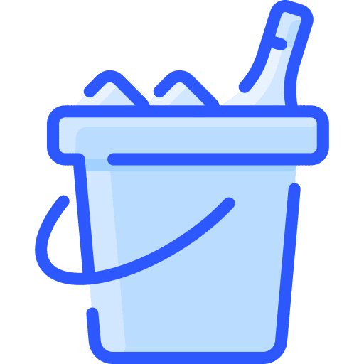 Ice bucket wine ice bucket alcoholic drink icon Ice bucket wine ice bucket alcoholic drink icon