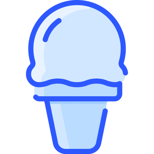 Ice cream summer summertime food icon